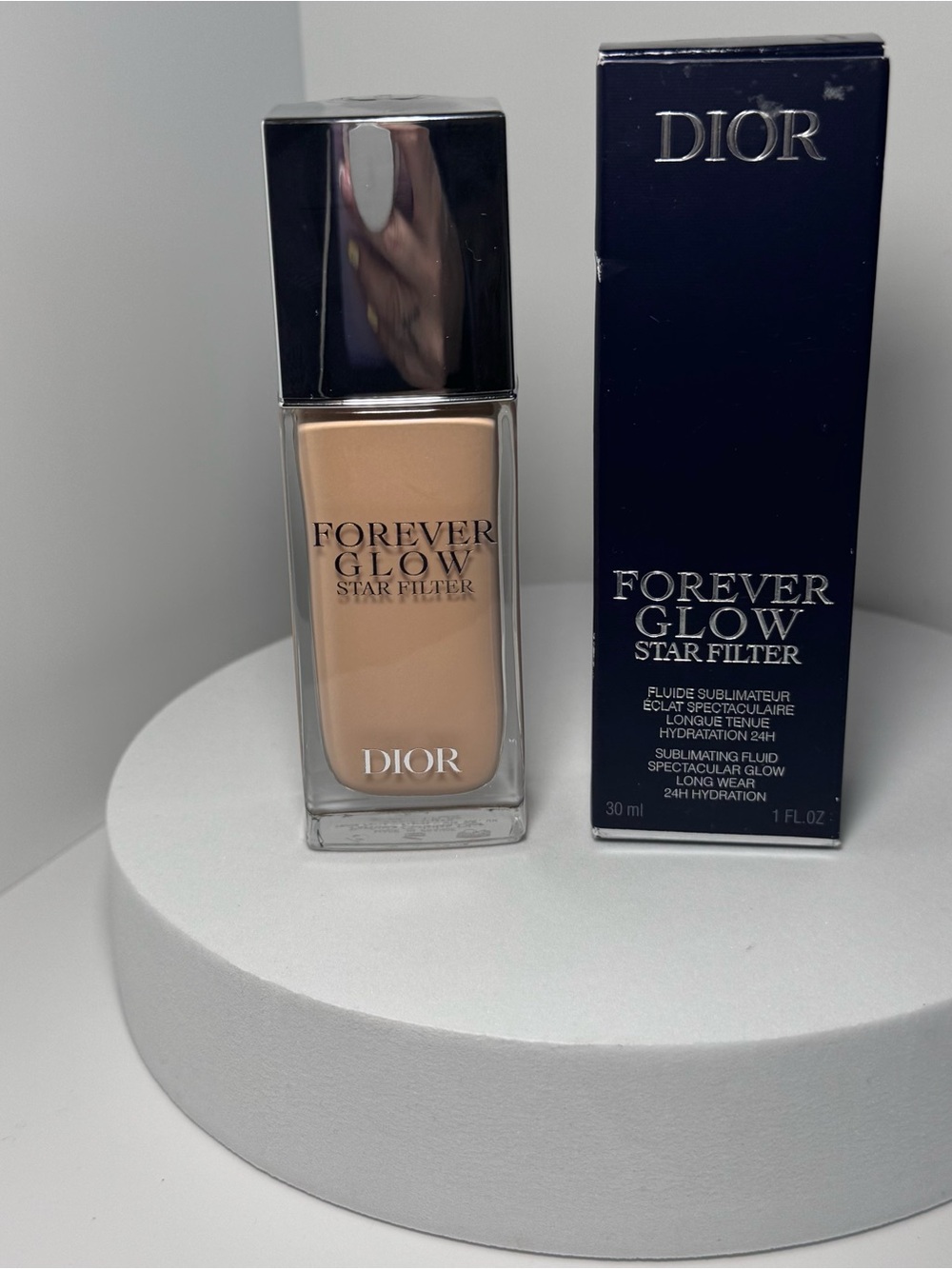 DIOR Forever Glow Star Filter Liquid Foundation - shade 1 one
